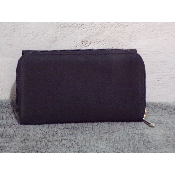 Prada Handbag with Wallet Black w/Silver Accents - Picture 9 of 11